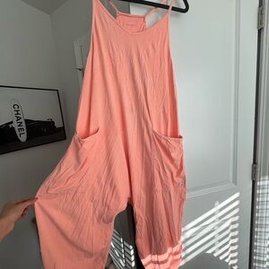 Light orange Free People Jumpsuit